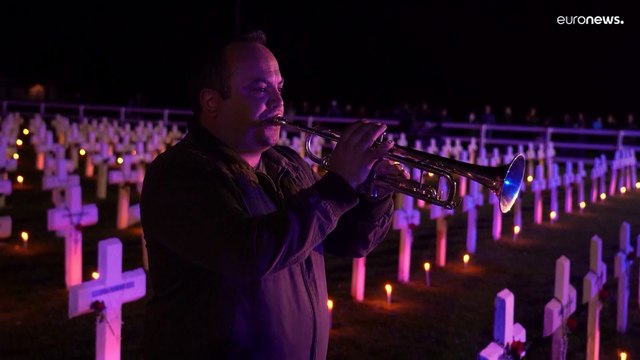Аргентинские и британские ветераны Фолклендской войны почтили память павших