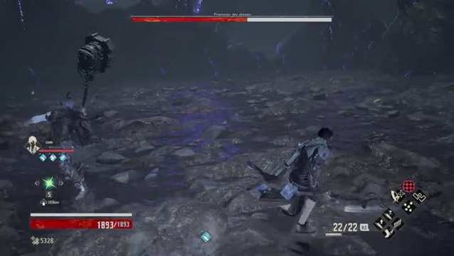 Code Vein boss Prisonnier des Abysses