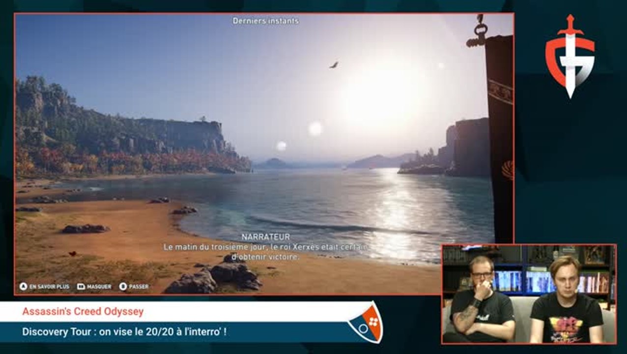 Assassin's Creed Odyssey - Discovery Tour : on vise le 20/20 à l'intérro