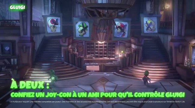 Luigi's Mansion 3 – Bande-annonce de présentation (Nintendo Switch)