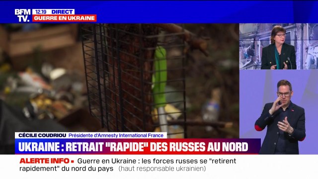 La présidente d'Amnesty International France affirme que l'armée russe a utilisé des armes interdites par le droit international