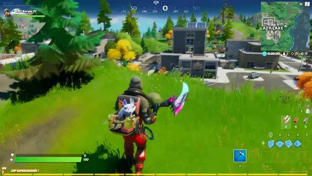 Fortnite, Chapitre 2, saison 1 : Trouver le F caché dans l'écran de chargement Un nouveau monde, notre guide