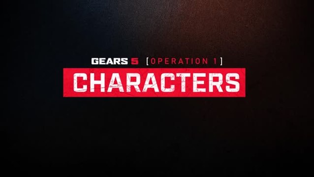 Gears 5 - Operation 1 Characters Trailer