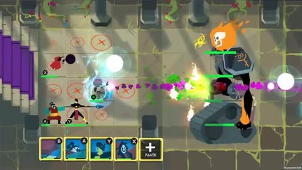 Grid Fight Early Prototype Gameplay