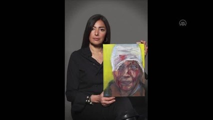 Son dakika haberleri: AA'nın Ukrayna savaşındaki "sembol fotoğrafını" resmeden Gershman, çalışmasını anlattı