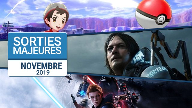 sorties majeures novembre 2019