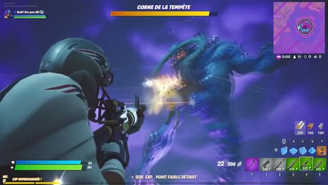 Fortnite, Chapitre 2, saison 1 : mode temporaire Roi de la tempête , notre guide