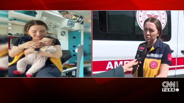 Mucize bebeğin kahramanı Büşra Durmaz CNN TÜRK'te