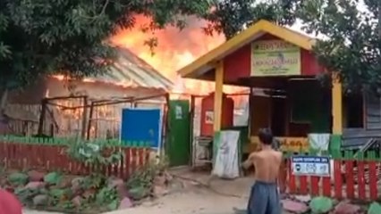Dua Rumah Lansia di Polewali Mandar Ludes terbakar
