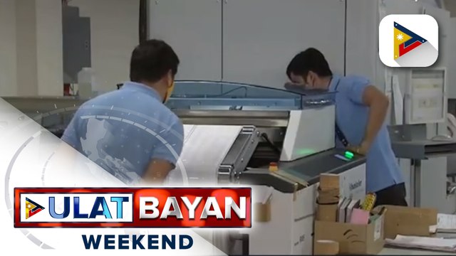Pag-imprenta sa higit 67-M official ballot para sa Hatol ng Bayan 2022, natapos na