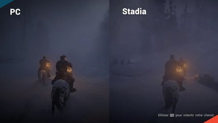 Comparaison PC vs Stadia