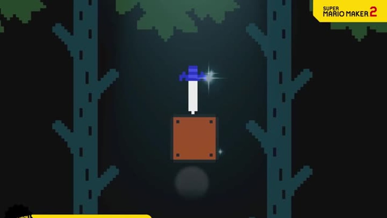 Super Mario Maker 2 - Épée de légende, nouveaux éléments de stage, et plus encore !