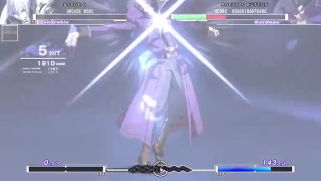 Under Night In-Birth Exe[cl-r] Release Date Announcement PS4