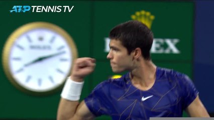 Miami - Alcaraz se qualifie pour sa première finale de Masters 1000