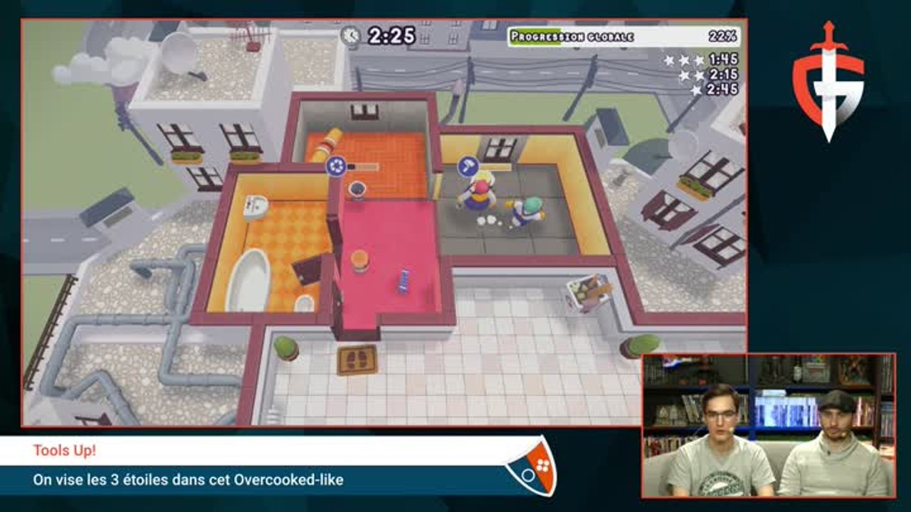 Tools Up! : On vise les trois étoiles dans cet Overcooked-like