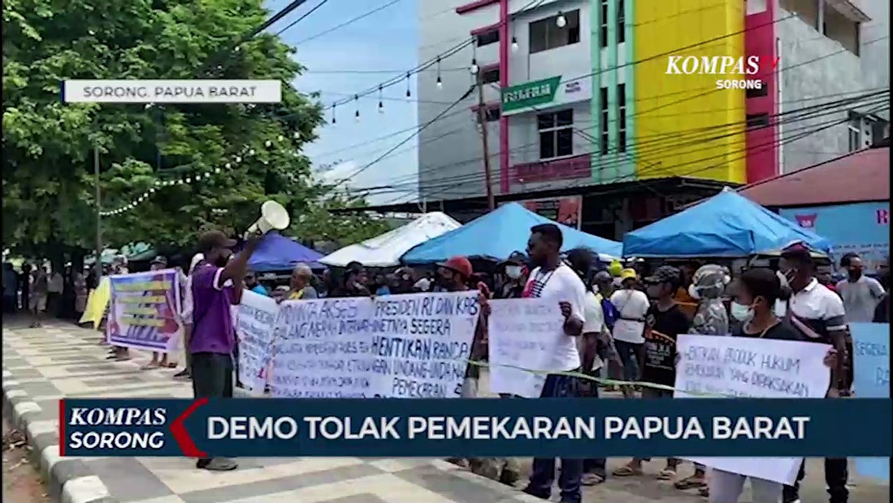 Demo Tolak Pembentukan  DOB Di Papua Barat Berlangsung Aman