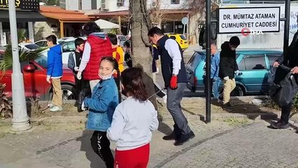 Bodrum'da bahar temizliği Müsgebi'den başladı