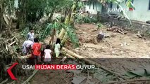 Jembatan Utama Penghubung Dua Desa di Cilacap Putus Total Diterjang Banjir Bandang