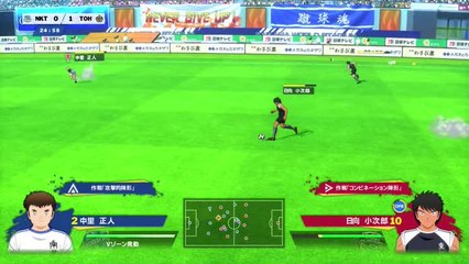 Captain tsubasa gameplay