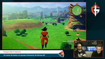 Dragon Ball Z Kakarot : On essaie de battre un groupe de Niveau 80