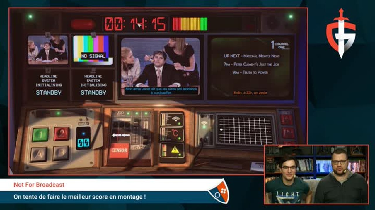 Not For Broadcast : on tente de faire le meilleur score en montage vidéo !