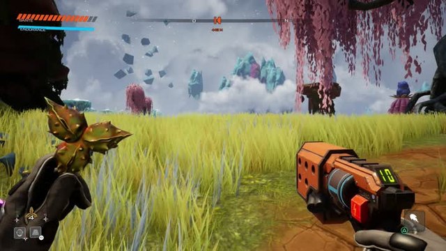 Journey To The Savage Planet : Combat avec des créatures extraterrestres