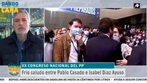 Mariano Calleja analiza el tenso reencuentro entre Isabel Díaz Ayuso y Pablo Casado