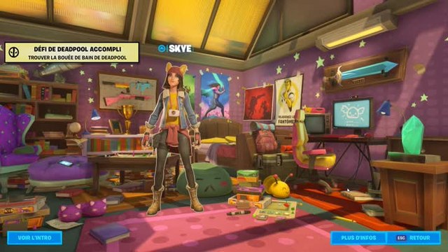 Trouver la bouée de bain de Deadpool (défis de Deadpool)