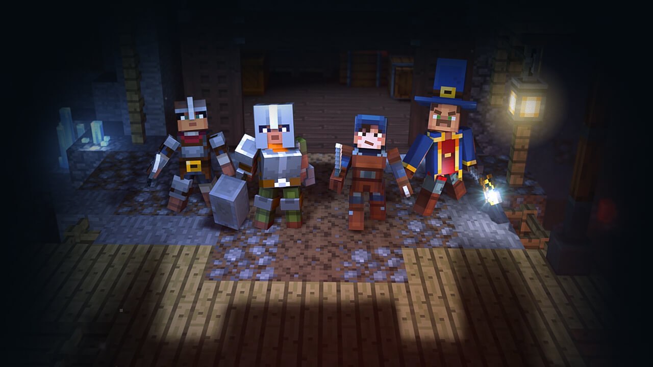 Minecraft Dungeons : Nettoyage d'un village infesté de zombies et de squelettes