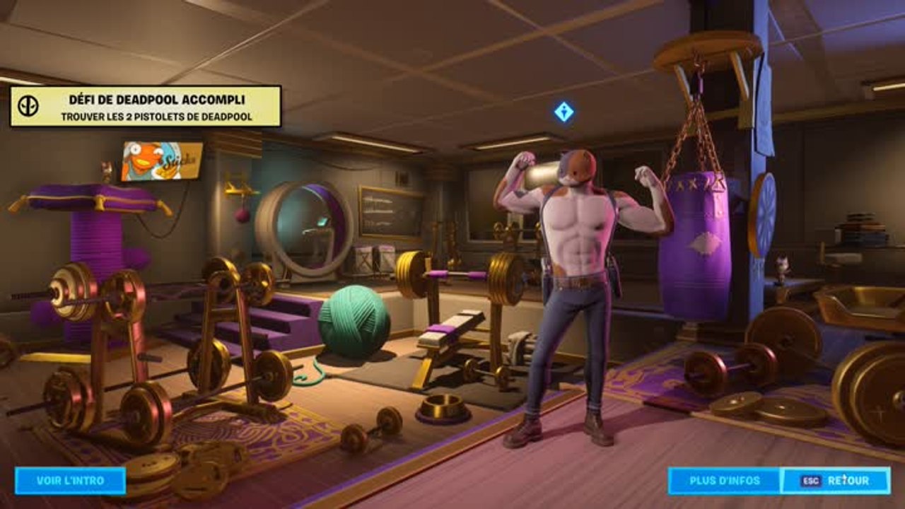 Trouver les deux pistolets de Deadpool (défis de Deadpool)