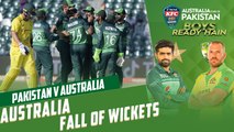 Australia Fall Of Wickets | Pakistan vs Australia | 3rd ODI 2022 | PCB | MM2T