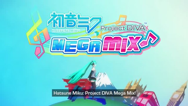 Hatsune Miku: Project DIVA Mega Mix - Trailer de gameplay