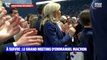 Meeting d'Emmanuel Macron: Brigitte Macron et ses enfants s'installent au premier rang