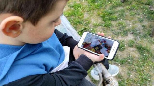 4 yaşındaki çocuk oyun oynarken KADES uygulamasına bastı! Polis hemen harekete geçti
