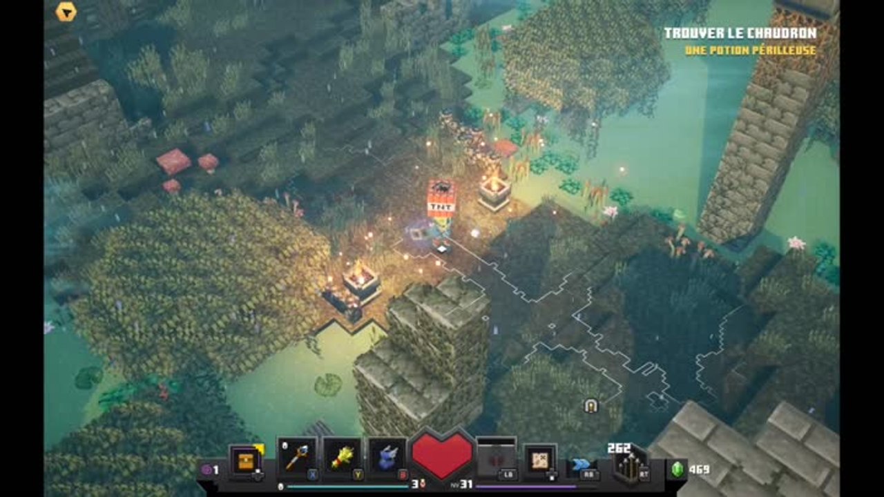 Minecraft Dungeons – Boss : Chaudron corrompu