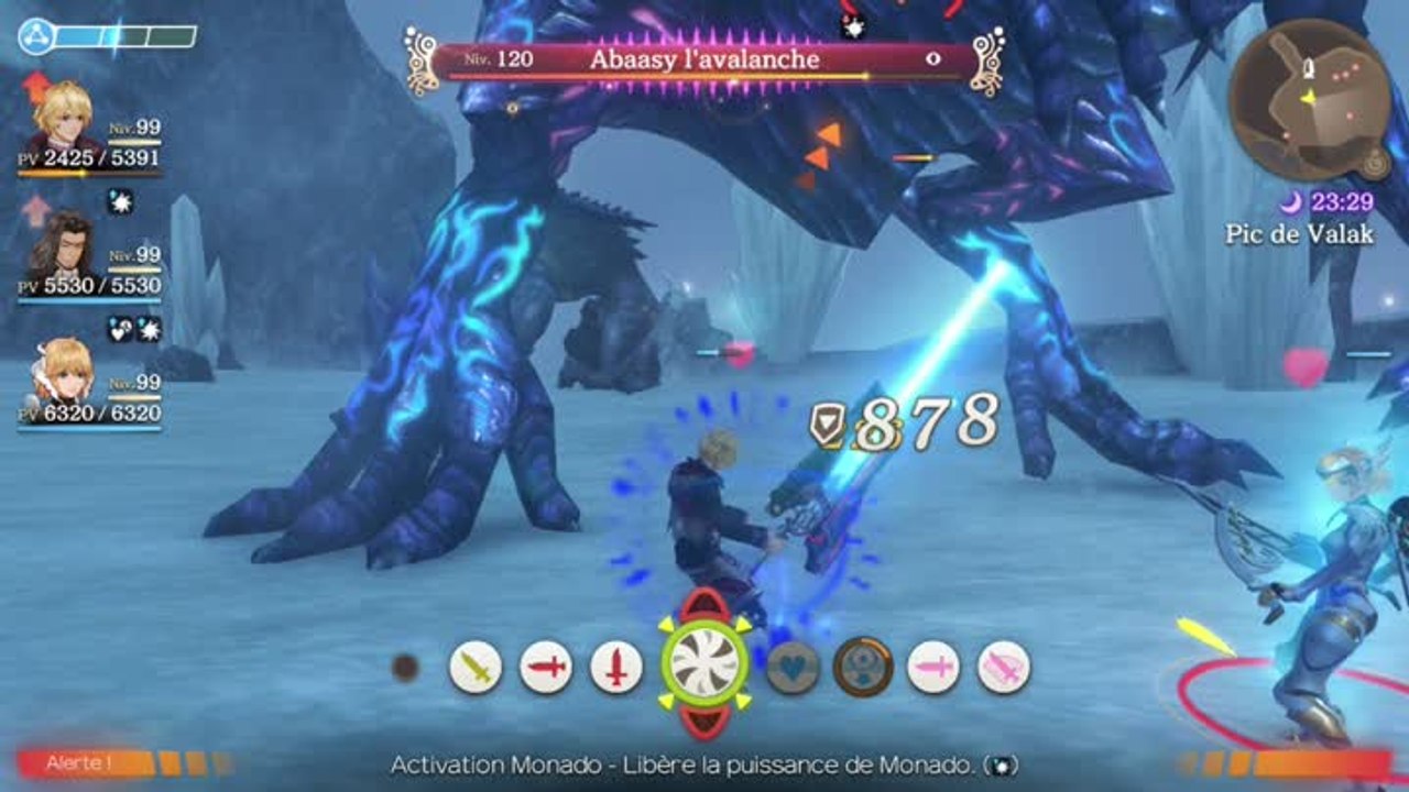 Xenoblade Chronicles DE - Abaasy l'avalanche