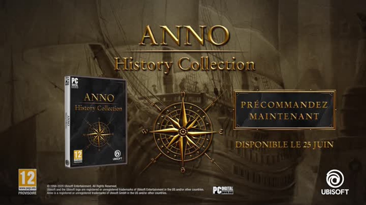 ANNO HISTORY COLLECTION ANNONCE OFFICIEL