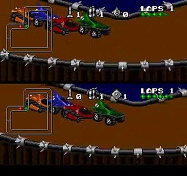 Rock n' Roll Racing online multiplayer - snes