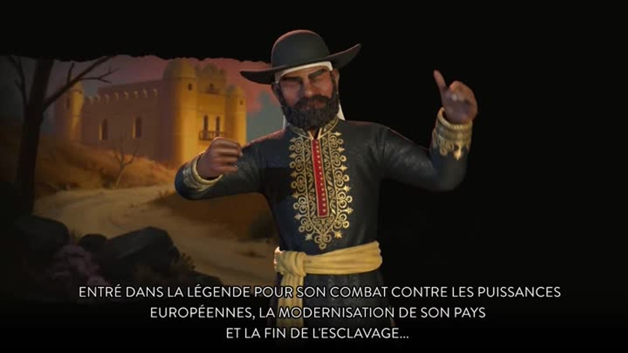 Civilization VI offre un aperçu de Menelik II d'Ethiopie