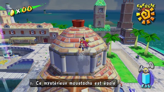 Super Mario Sunshine – Place Delfino : soleil secret n°10 porte à défoncer