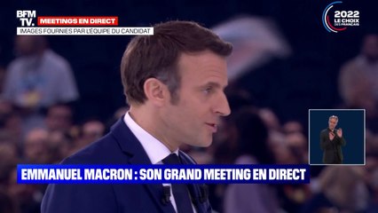 Emmanuel Macron: "Nous finirons de couvrir tout le territoire en très haut débit, en réseau mobile"