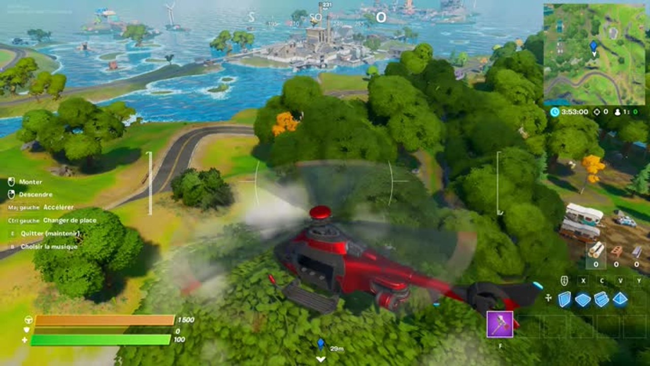 Collecter des anneaux au-dessus de Weeping Woods (défis de la semaine 7)