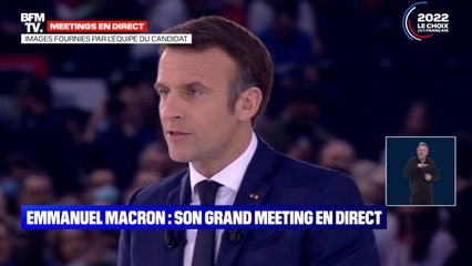 Emmanuel Macron: "Nous créerons 8500 places de magistrats, de personnel de justice"