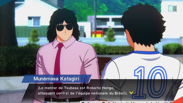 Captain Tsubasa : Rise of New Champions : Une introduction pleine de textes