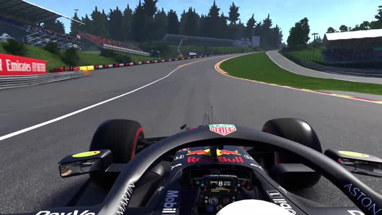 F1 2020 - Tour du circuit de Spa-Francorchamps (Belgique)