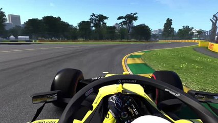 F1 2020 – Tour du circuit de Melbourne (Australie)