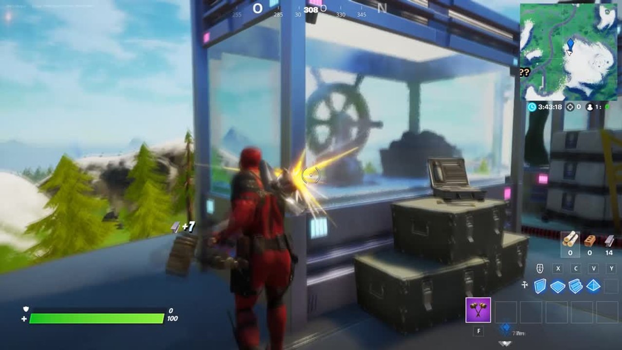 Fortnite, Chapitre 2, saison 4 : Détruire des caissons à la collection (défis de la semaine 4)