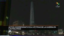teleSUR Noticias 11:30 02-04: Actos conmemorativos a víctimas de la guerra en las Malvinas