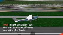 Flight Simulator : évolution dans le temps