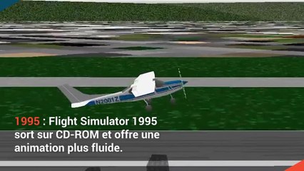Flight Simulator : évolution dans le temps
